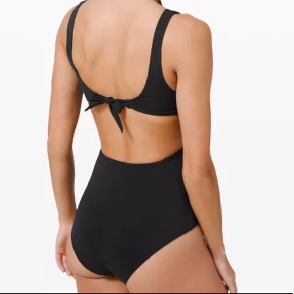 LULULEMON ALL THAT GLIMMERS WRAP ONE
PIECE SWIM SUIT - Picture 2 of 5